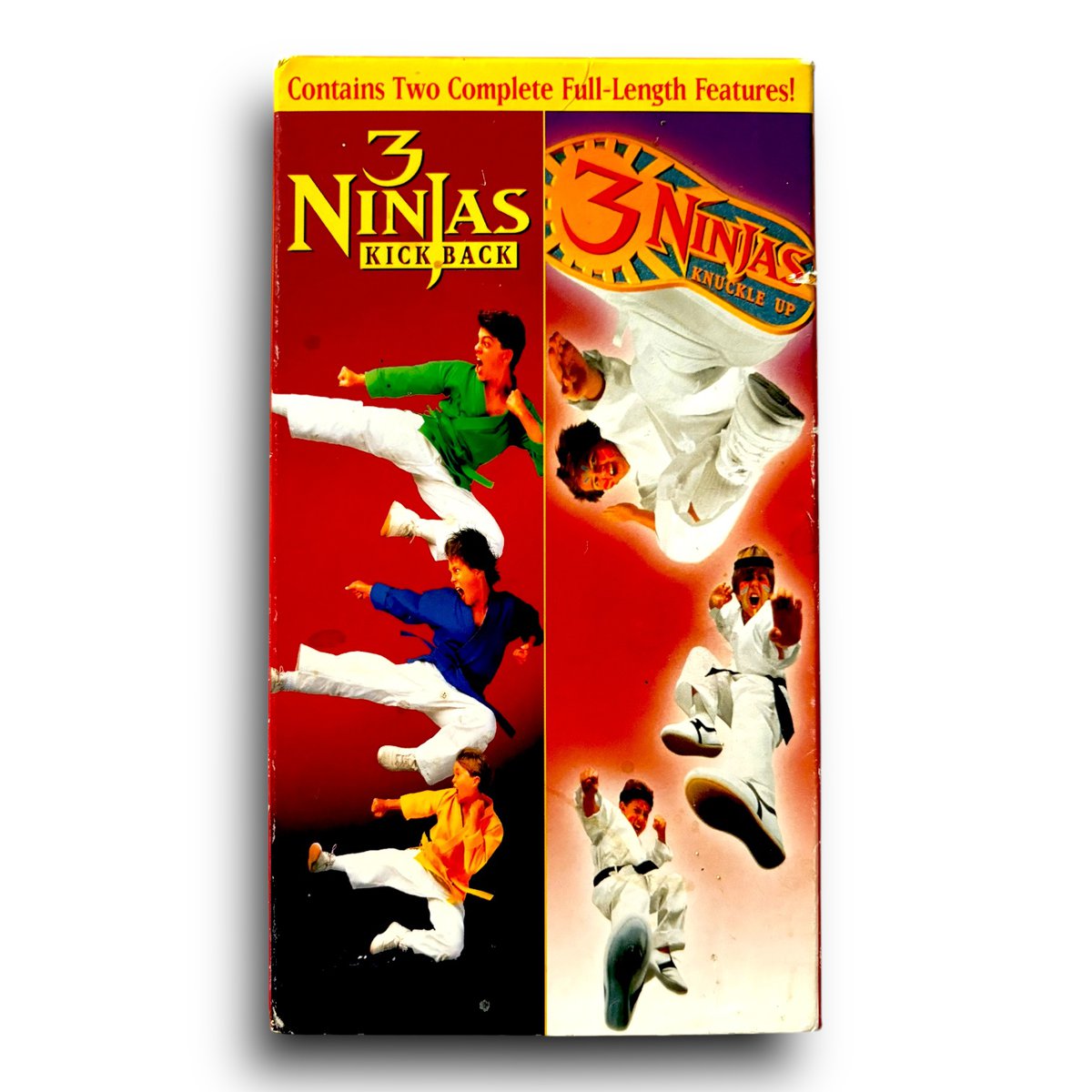 3 Ninjas Kick Back - Knuckle Up - High Noon SEALED VHS Lot hotsell IGS