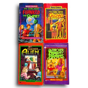 Bruce Coville (4 Book Set) 1989-1992 *My Teacher...